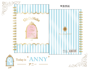 A6Wリングノート ANNY